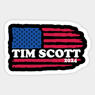 Tim Scott For President 2024 Sticker